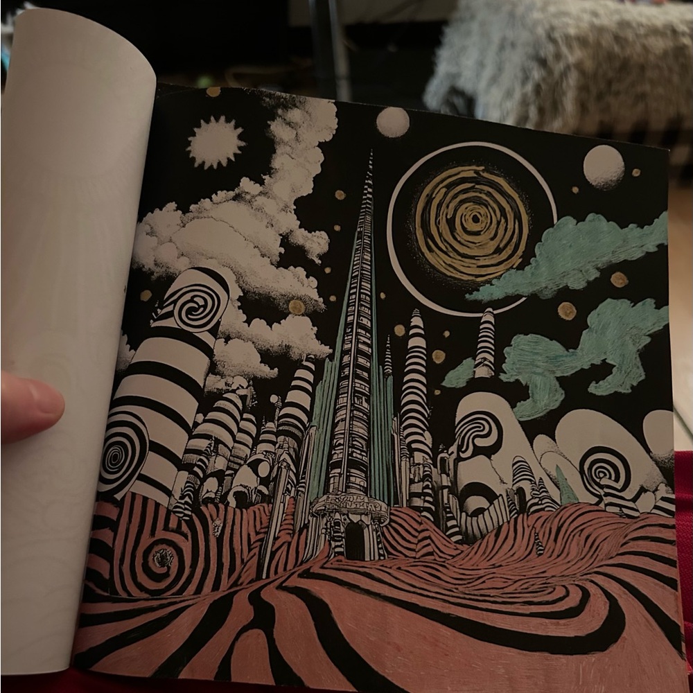 Abstract Black and White Art Print